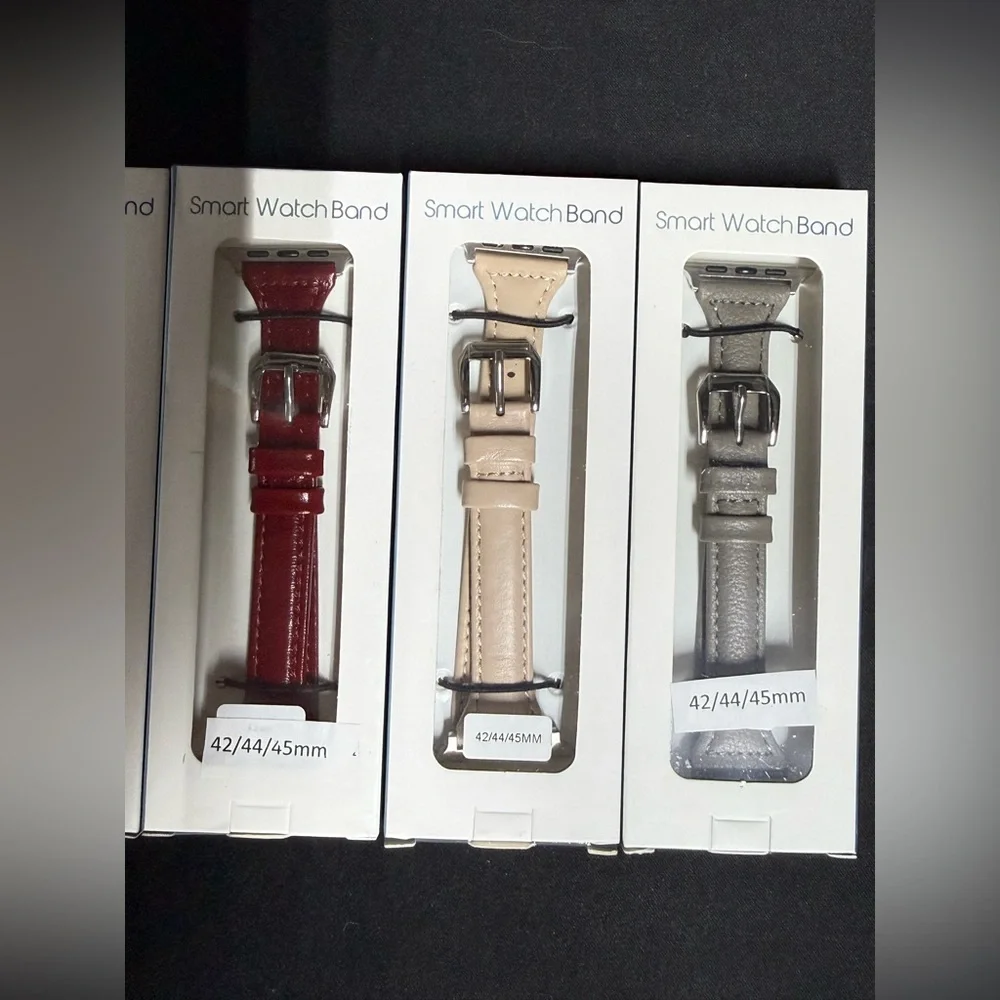 NEW Smart Apple Watch Band Set - 4 Colors fits size 42/44/45mm